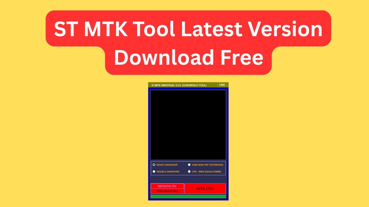 ST MTK Tool Latest Version Download Free