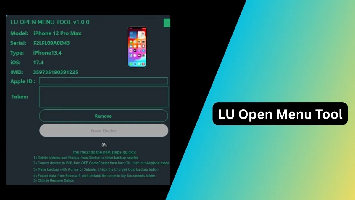 LU Open Menu Tool