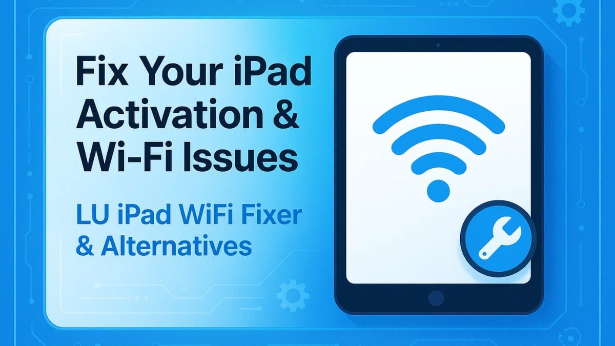 LU iPad WiFi Fixer
