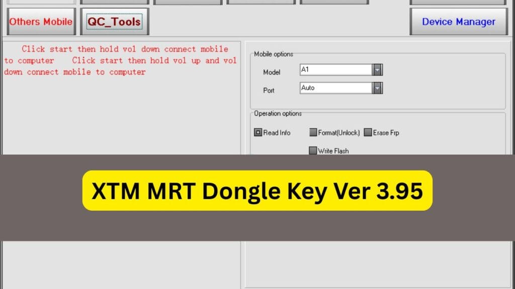 XTM MRT Dongle Key Ver 3.95
