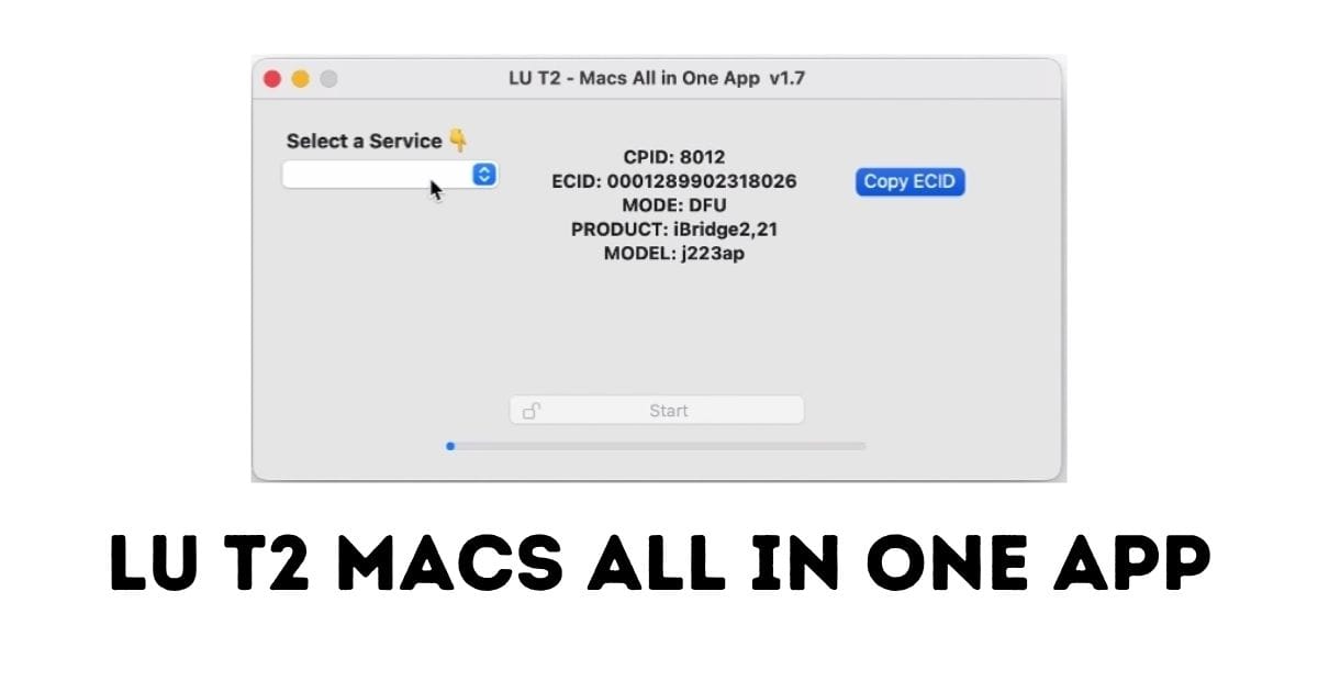 LU T2 Macs All in One App